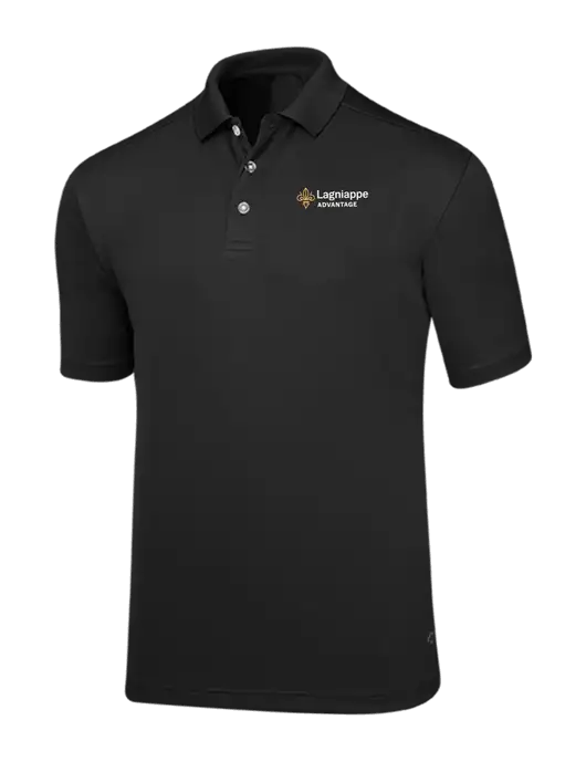 Callaway Core Black Performance Polo w/Lagniappe Advantages Logo