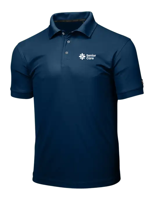 OGIO Navy Caliber 2.0 Polo w/NHC Senior Care Logo