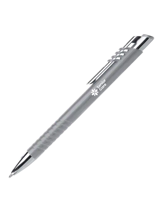 Schirhart Grey Pen - Black Ink w/NHC Senior Care Logo