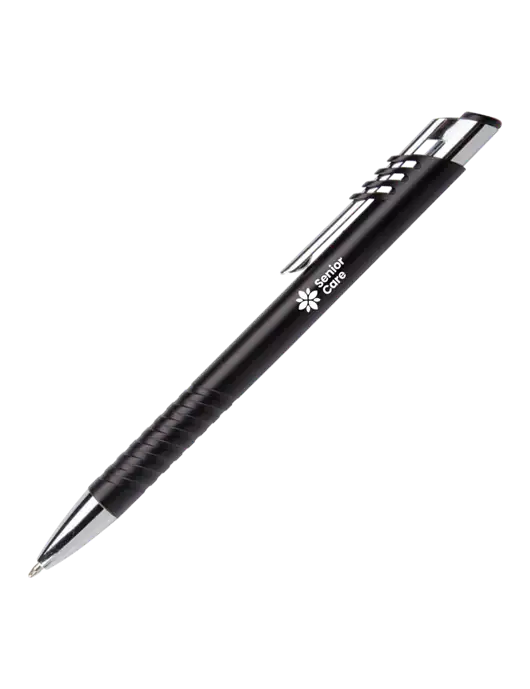 Schirhart Black Pen - Black Ink w/NHC Senior Care Logo
