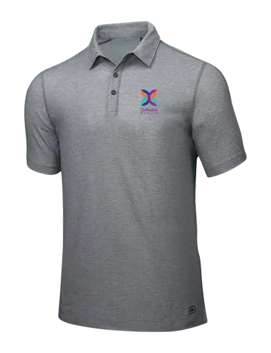 OGIO Medium Grey ONYX Polo w/Curana Health Logo