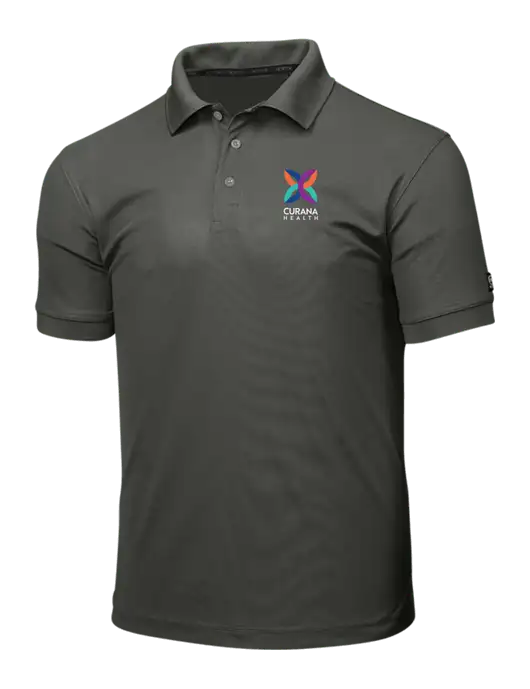 OGIO Medium Grey Caliber 2.0 Polo w/Curana Health Logo