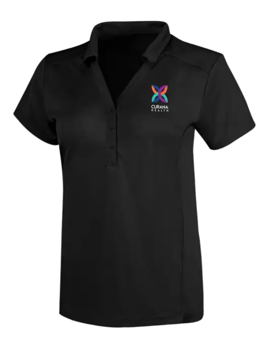 OGIO Blacktop Womens Framework Polo w/Curana Health Logo