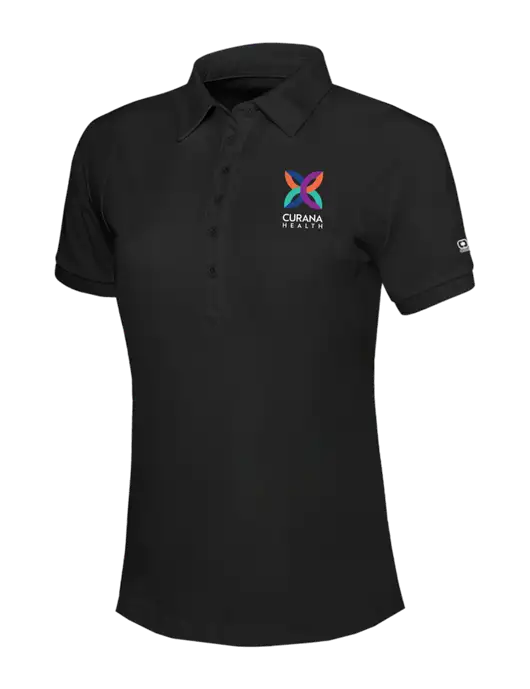 OGIO Womens Blacktop Jewel Polo w/Curana Health Logo
