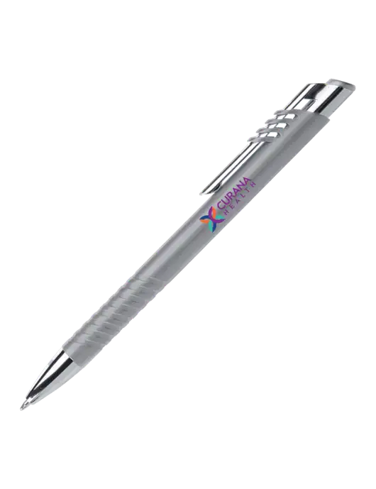 Schirhart Grey Pen - Black Ink w/Curana Health Logo