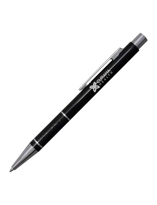 St George Black Pen - Blue Ink w/Curana Health Logo