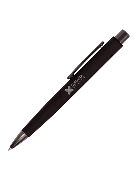 Moana Comfort Black - Black Ink w/Curana Health Logo