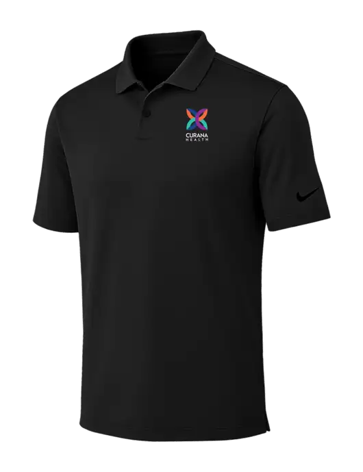 Nike Black Dri-FIT Vapor Polo w/Curana Health Logo