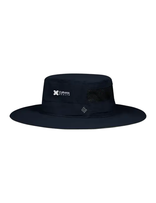 Columbia Navy Bora Bora Booney  Hat w/Curana Health Logo