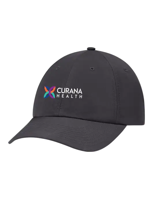 Richardson Relaxed Performance Lite Dark Grey Cap w/Curana Health Logo