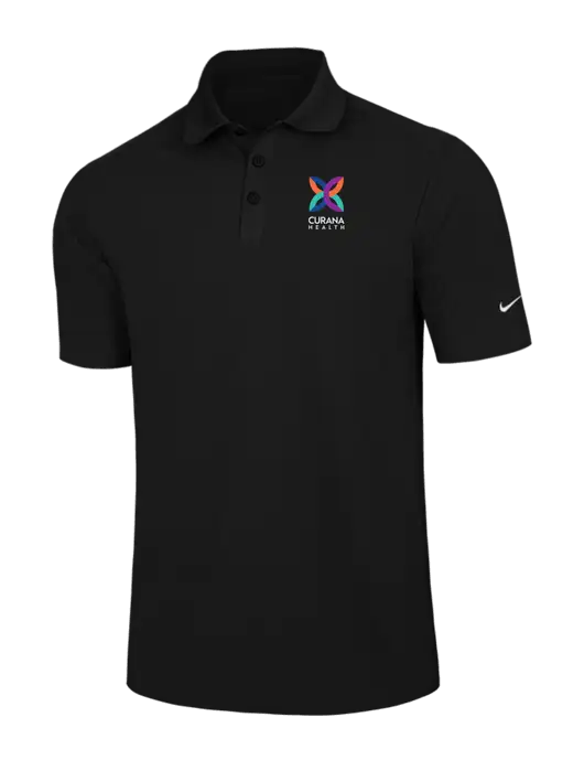 Nike Black Dri-FIT Classic Polo w/Curana Health Logo