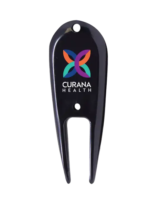 Black Divot Tool w/Curana Health Logo