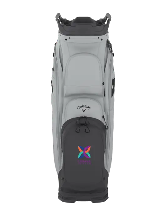 Callaway Org 14 Light Grey Golf Bag  w/Curana Health Logo