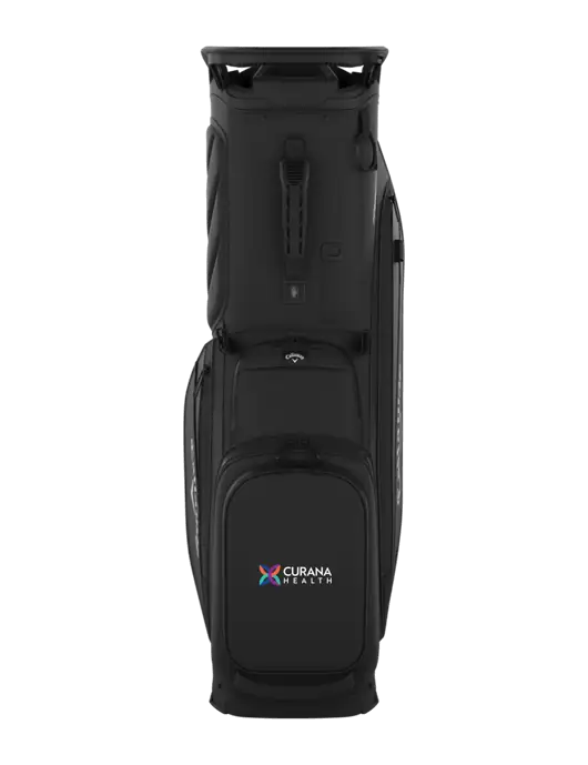 Callaway Fairway 14 Black Golf Bag w/Curana Health Logo
