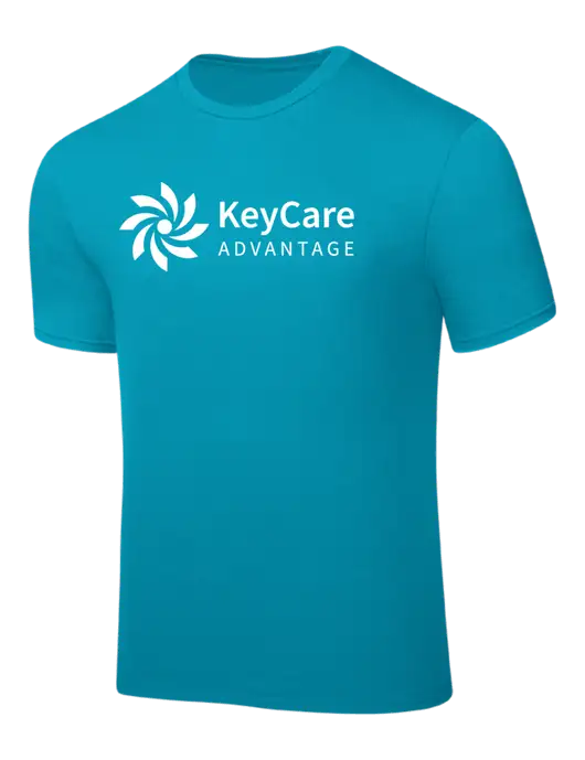 Sapphire PosiCharge Competitor Tee w/KeyCare Advantage Logo