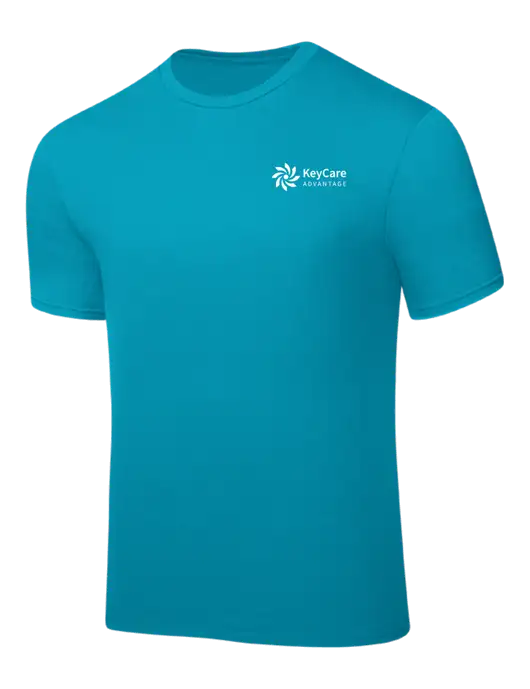 Sapphire PosiCharge Competitor Tee w/KeyCare Advantage Logo