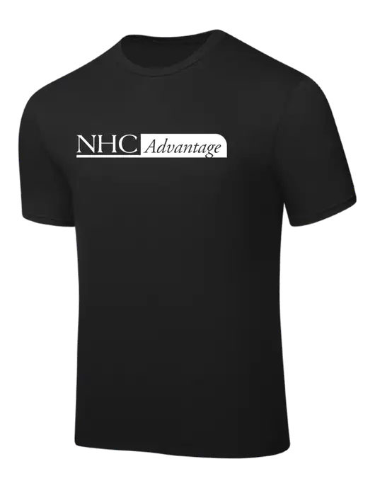 Black PosiCharge Competitor Tee w/NHC Advantage Logo