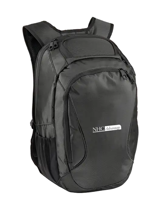 Stealth Dark Grey/Black Laptop Backpack w/NHC Advantage Logo