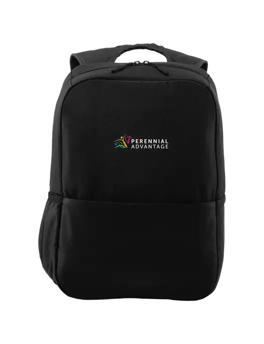 Access Square Laptop Black Backpack w/Perennial Advantage Logo