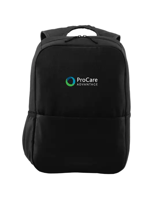 Access Square Laptop Black Backpack w/ProCare Advantage Logo