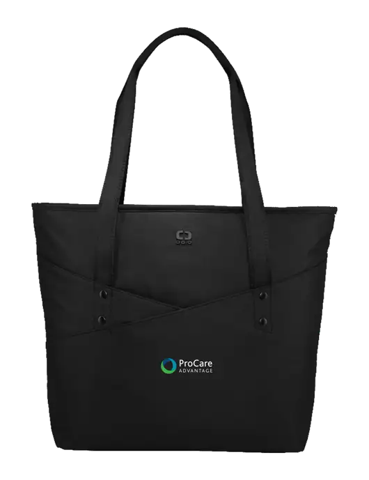 OGIO Black Downtown Tote 
 w/ProCare Advantage Logo